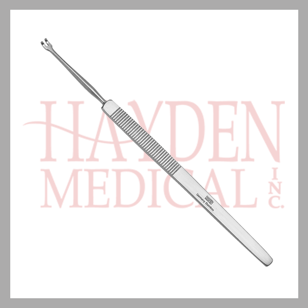 Guthrie Double Hook (Iris Double Hook) | Hayden Medical, Inc