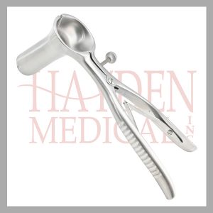 280-001-Pratt-Rectal-Speculum-8-12-21.6cm-long-wset-screw-blades-3-12-8.9cm-long-x-1-2.5cm-wide-at-distal-end