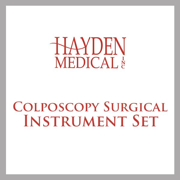 Colposcopy Surgical Instrument Set