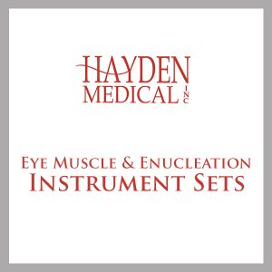 Eye Muscle & Enucleation Instrument Set