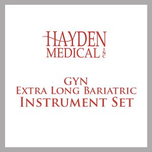 GYN Extra Long Bariatric Instrument Set