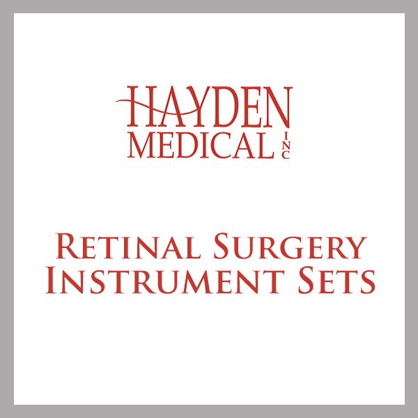 Retinal Surgery Instrument Set