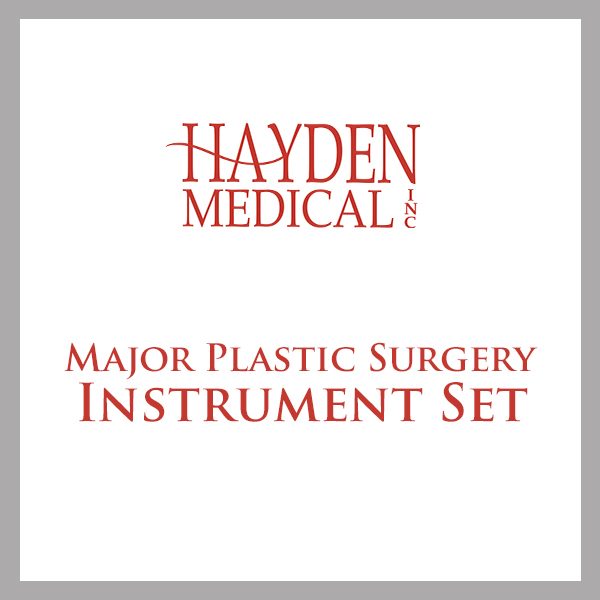 Major Plastic Surgery Instrument Set