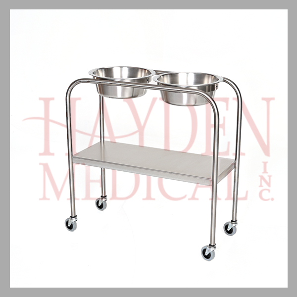 Double Solution Basin with shelf hcm1003