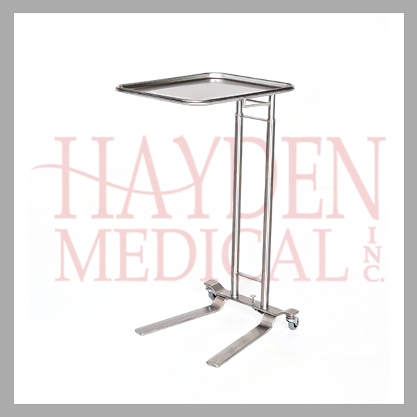 Foot-pedal Stainless Steel Mayo Stand hcm750