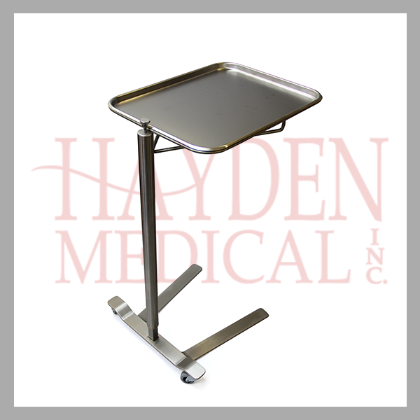 Thumb Controlled Stainless Steel Mayo Stand hcm760