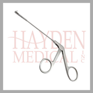 Ostrom Antrum Punch (Backbiter), working length 4' (10cm), pediatric, backward cutting, leftt-side cutting 1.5mm bite 200-985