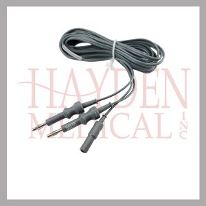 218-000-Bipolar-RF-Cable-for-Bipolar-Scissors-units-with-dual-banana-plugs-Valley-Lab-Etc