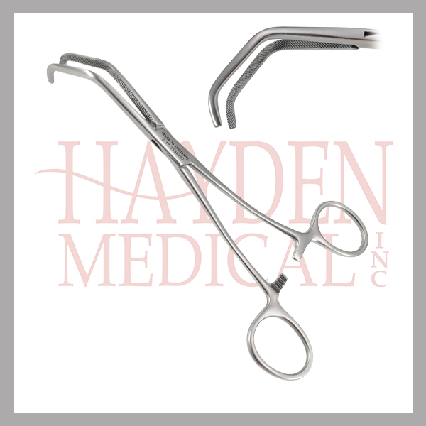 Satinsky Vascular Clamp for Vena Cava - Hayden Medical, Inc